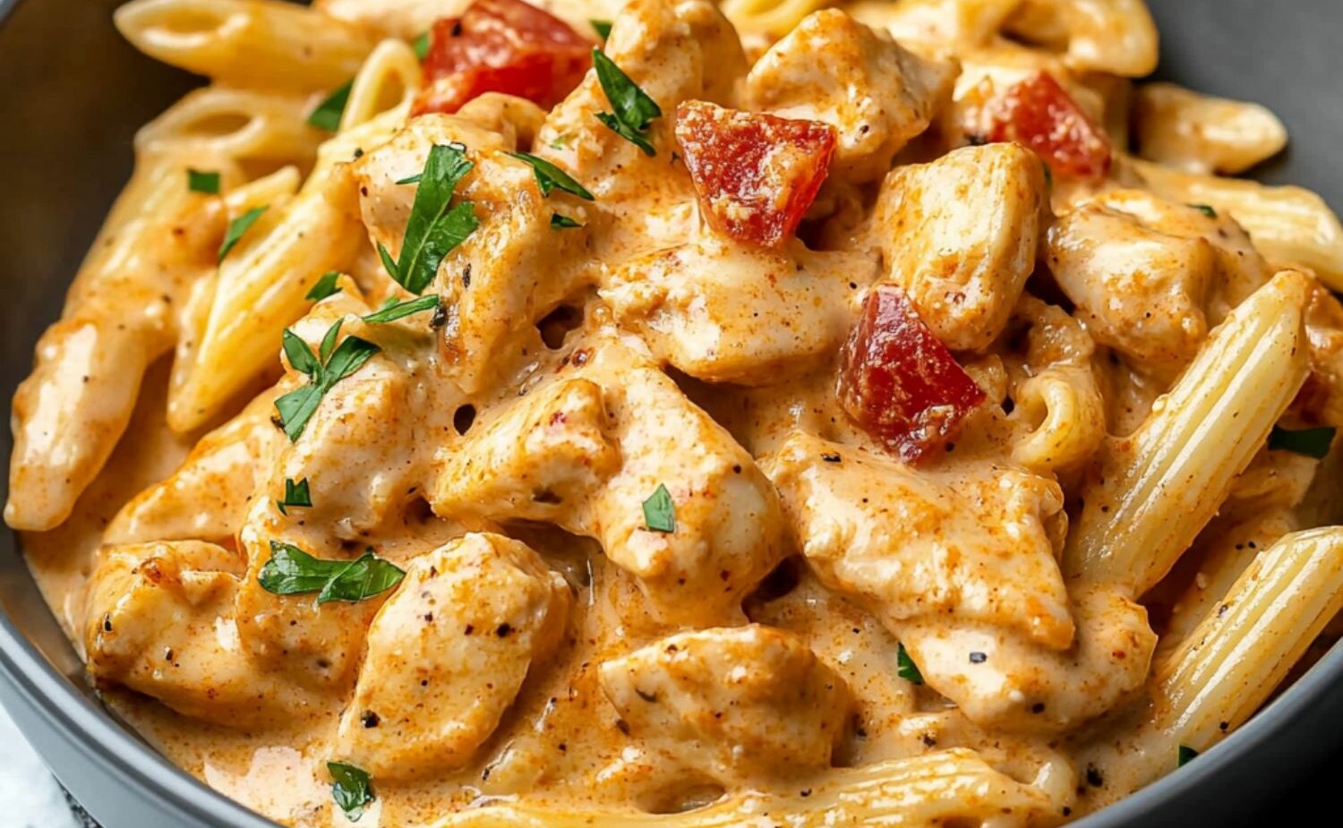 Creamy Cajun Chicken Pasta
